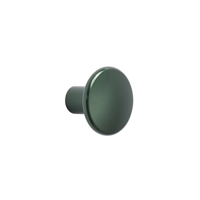 Muuto The Dots tøjknage metal 2,7 cm Dark green