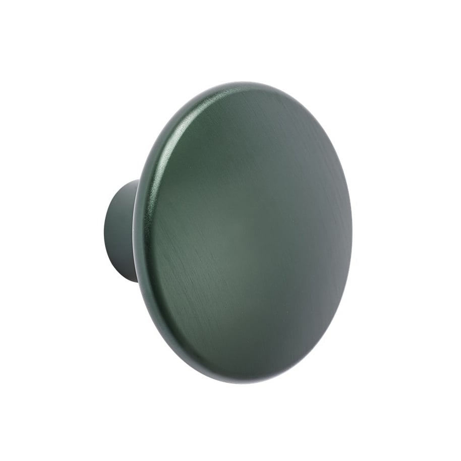 Muuto The Dots tøjknage metal 5 cm Dark green