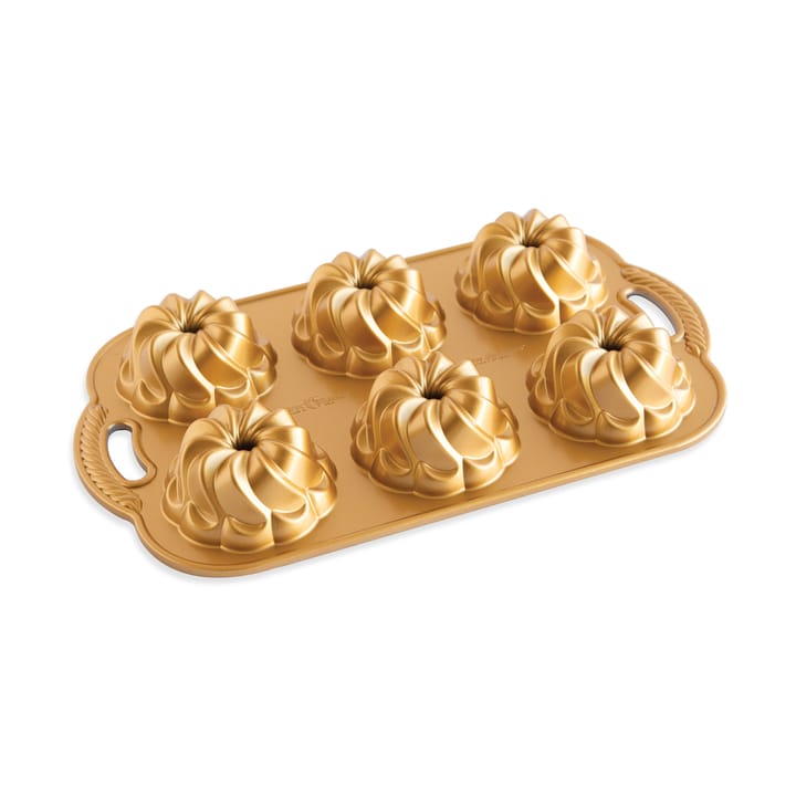 Nordic Ware piroutte bundtlette bageform 1,2 l - Guld - Nordic Ware