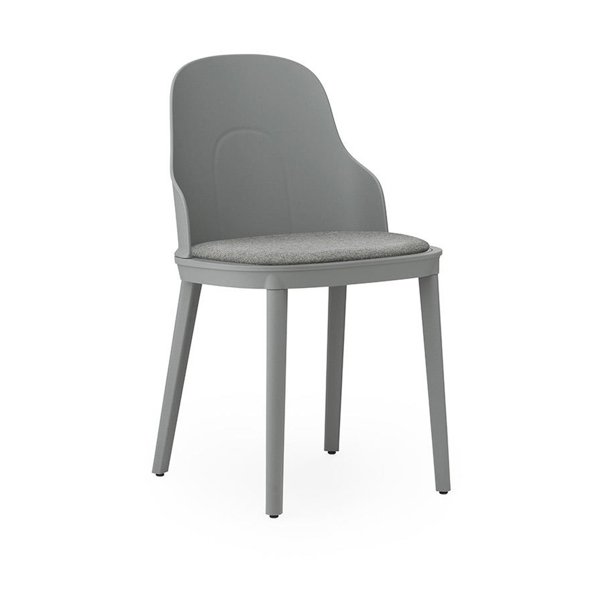 Normann Copenhagen Allez stol med hynde Grey