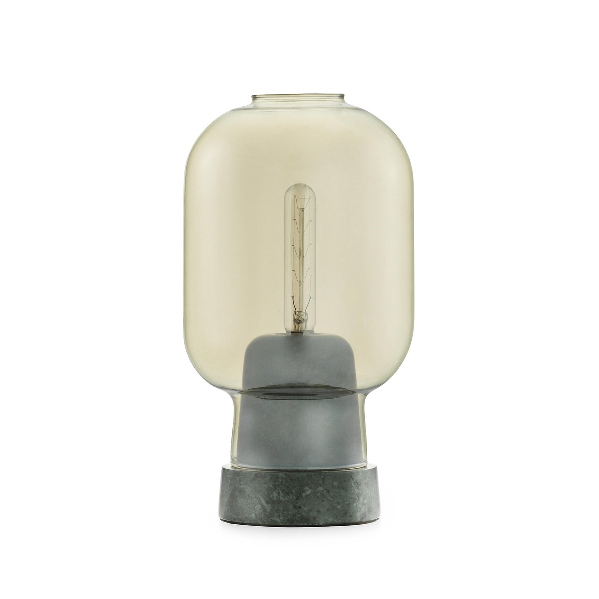 Normann Copenhagen Amp bordlampe guld-grøn