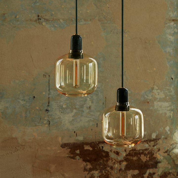 Amp lampe lille, guld-grøn Normann Copenhagen