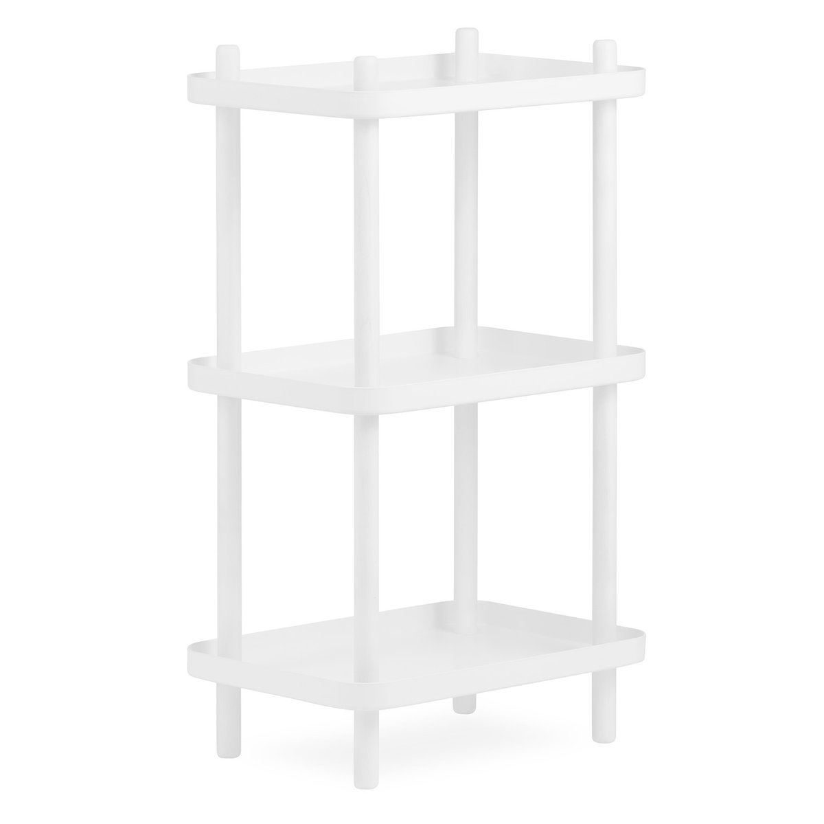 Normann Copenhagen Block hylde Hvid