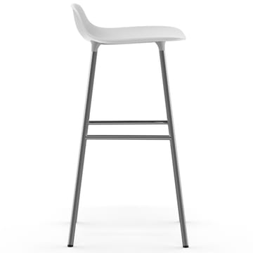 Form barstol m. kromben 75 cm - Hvid - Normann Copenhagen