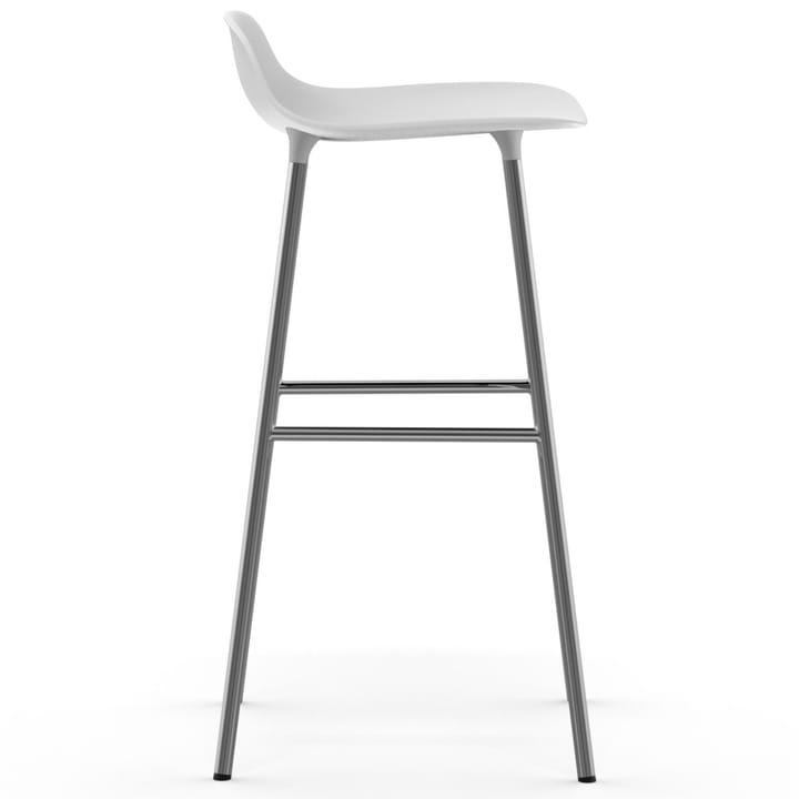 Form barstol m. kromben 75 cm, Hvid Normann Copenhagen