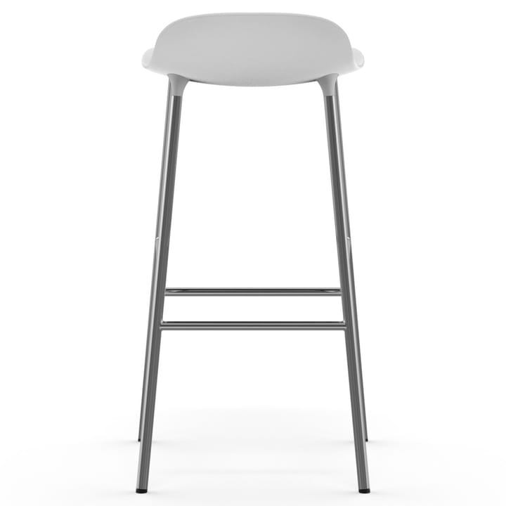 Form barstol m. kromben 75 cm, Hvid Normann Copenhagen