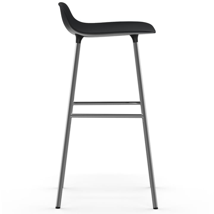 Form barstol m. kromben 75 cm, Sort Normann Copenhagen