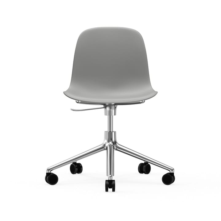 Form chair drejestol, 5W kontorstol, grå, aluminium, hjul Normann Copenhagen