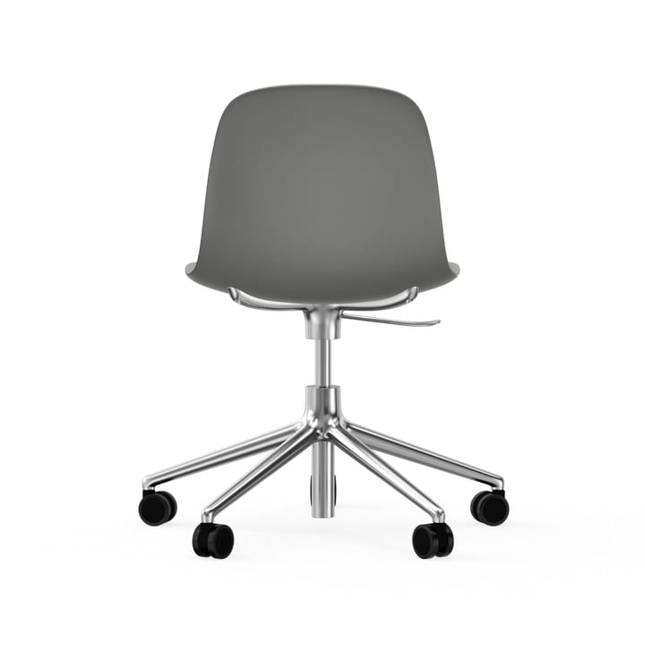 Form chair drejestol, 5W kontorstol, grå, aluminium, hjul Normann Copenhagen