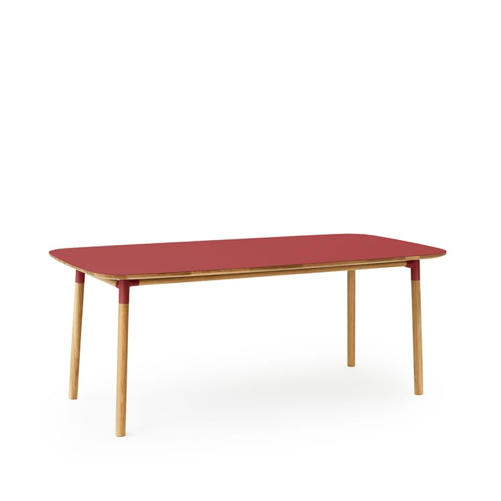 Form spisebord - red, ben i eg - Normann Copenhagen