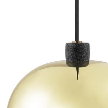 Grant pendel - black, stor-stål, granit - Normann Copenhagen