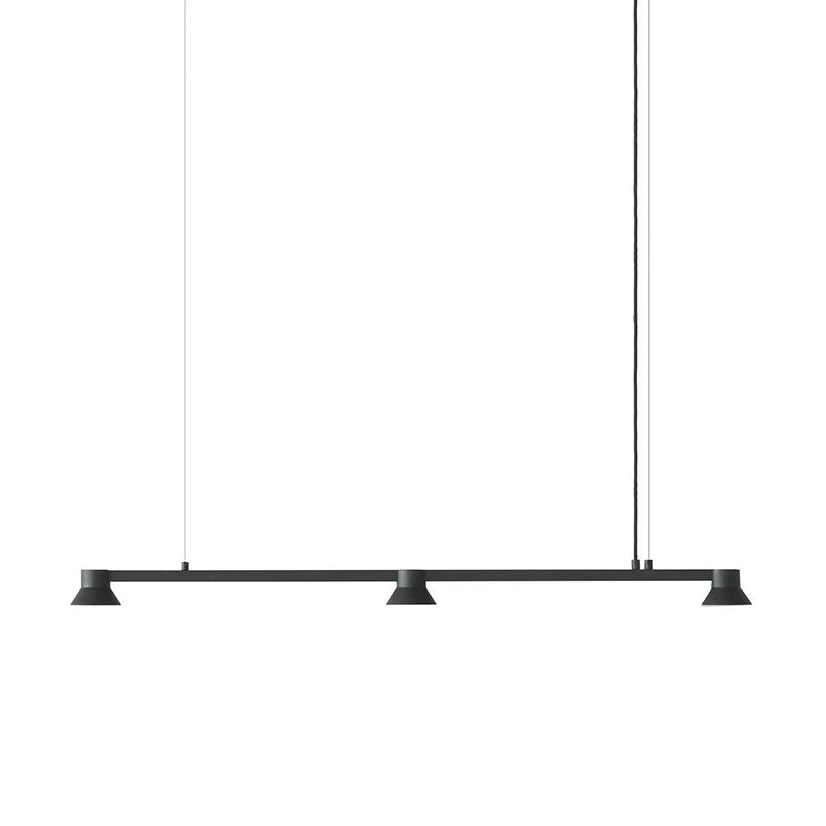 Normann Copenhagen Hat loftlampe lineær lille Black