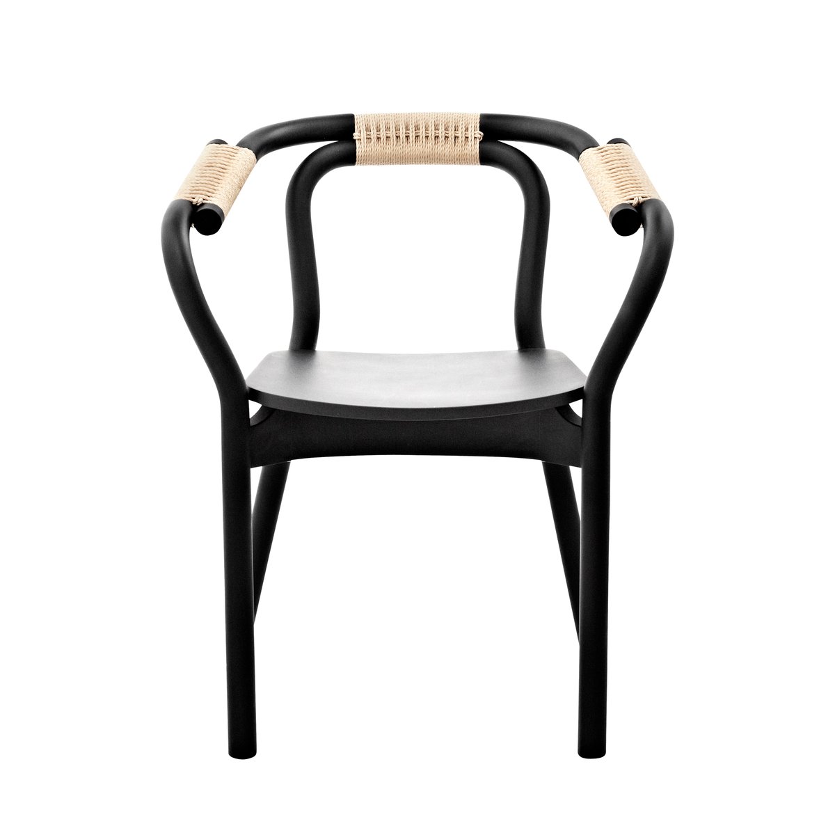 Normann Copenhagen Knot stol Sort/Natur