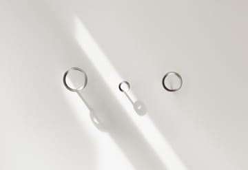 Loop krog large Ø9,4 cm - Brushed Zinc - Normann Copenhagen