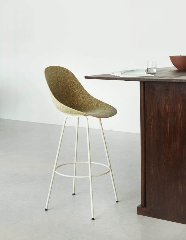 Mad Barstool barstol 75 cm, Seaweed-cream steel Normann Copenhagen