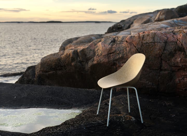 Mat Chair stol, Hemp-cream steel Normann Copenhagen