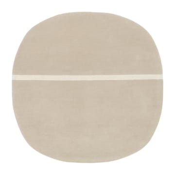 Oona tæppe 140x140 cm - Sand - Normann Copenhagen