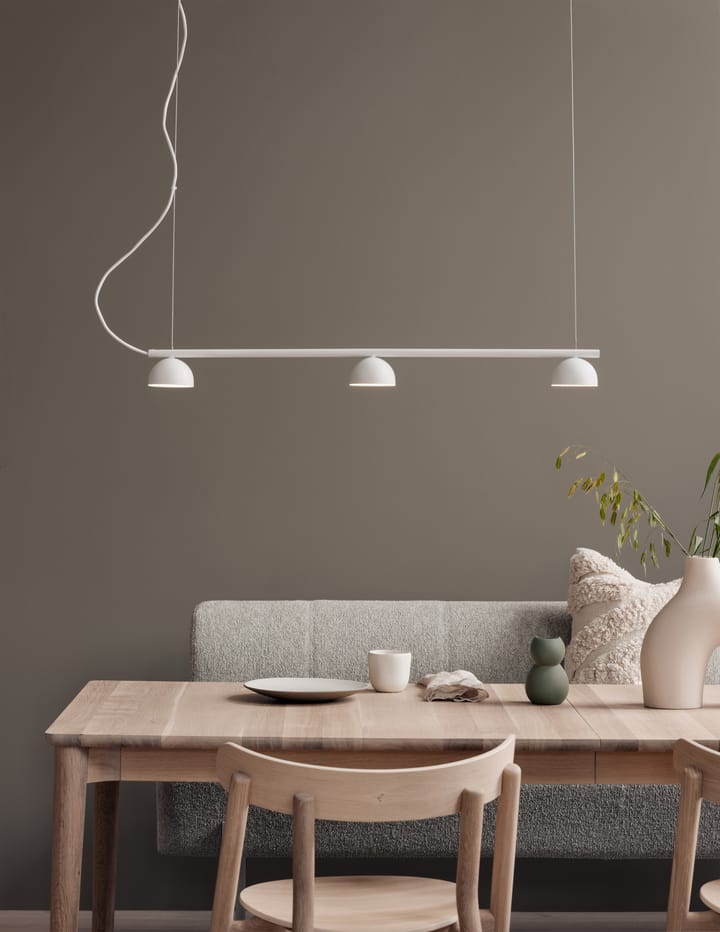 Blush Rail 3 loftslampe, Hvid mat Northern