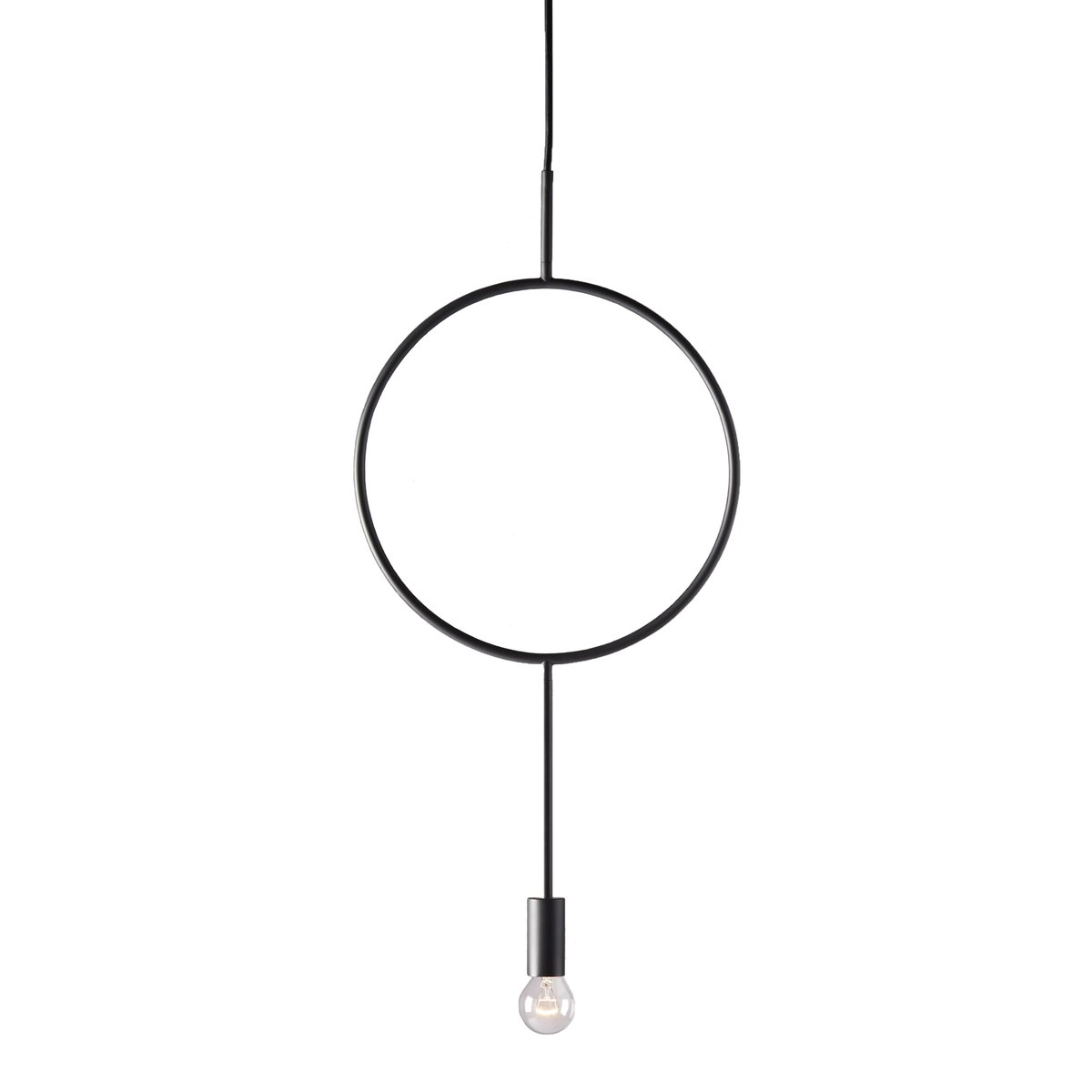 Northern Circle loftslampe sort