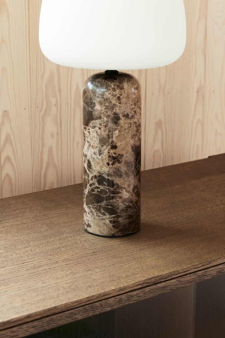 Kin bordlampe 40 cm, Brown marble Northern