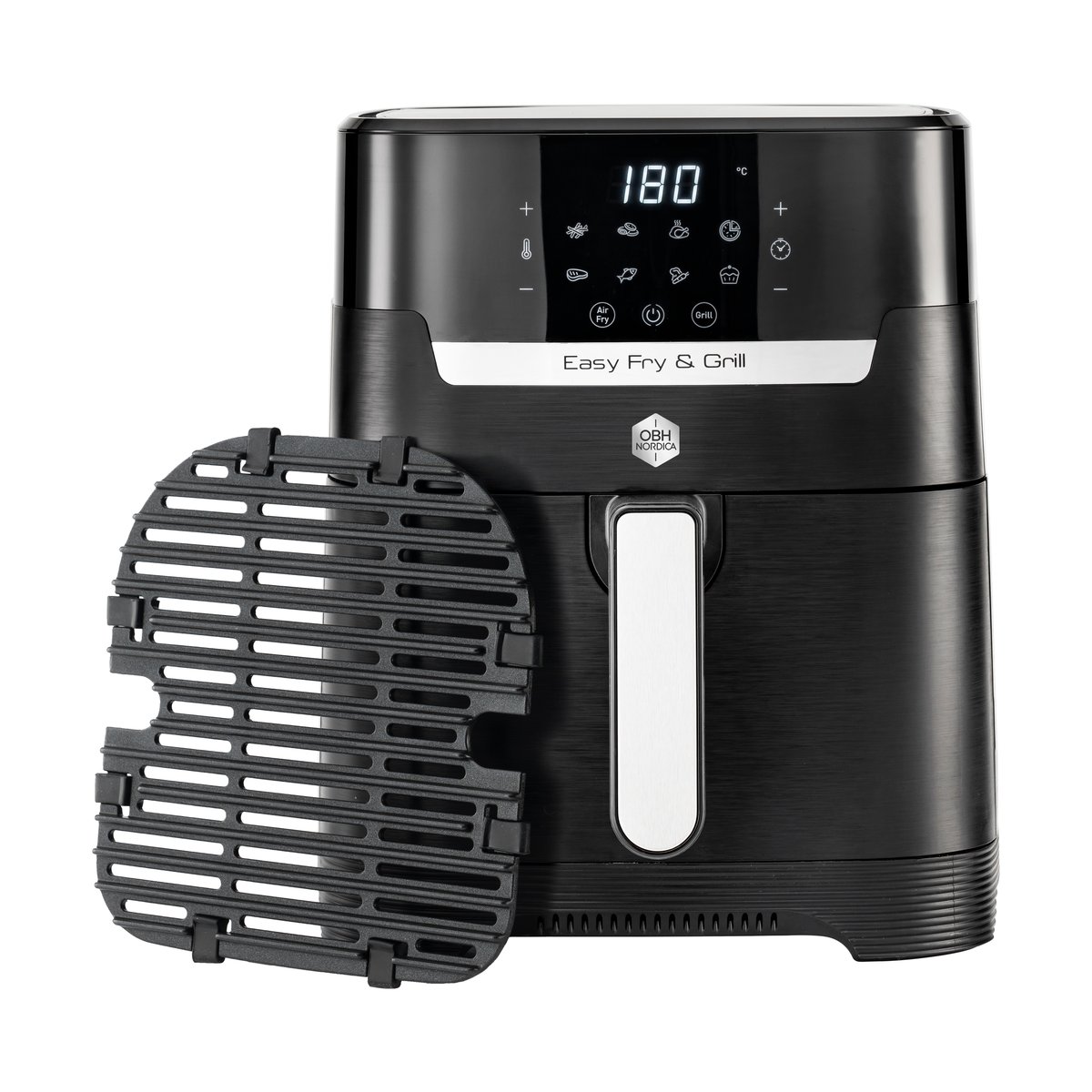 OBH Nordica Easy Fry & Grill Precision 2-in-1 Airfryer Sort