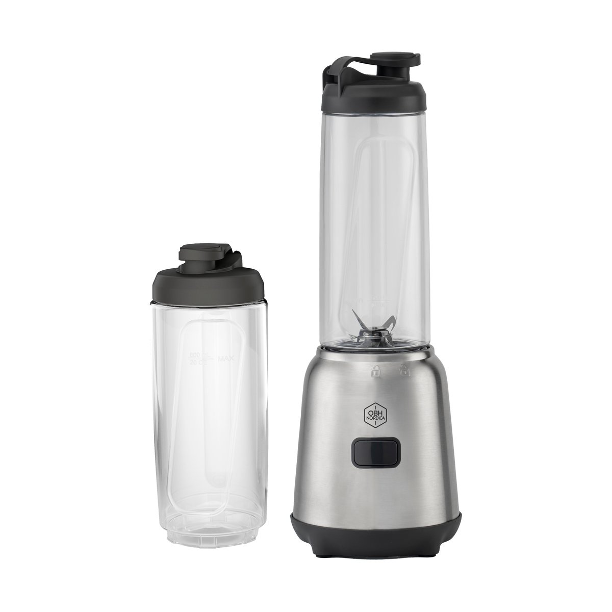 OBH Nordica Mix & Move LH15FDS0 blender 2×0,6 L Rustfrit stål