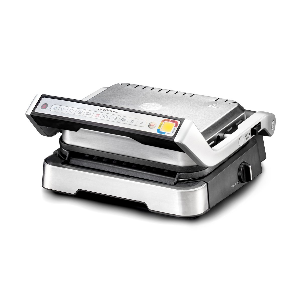 OBH Nordica Optigrill GO772DS0 2-in-1 bordgrill Rustfrit stål