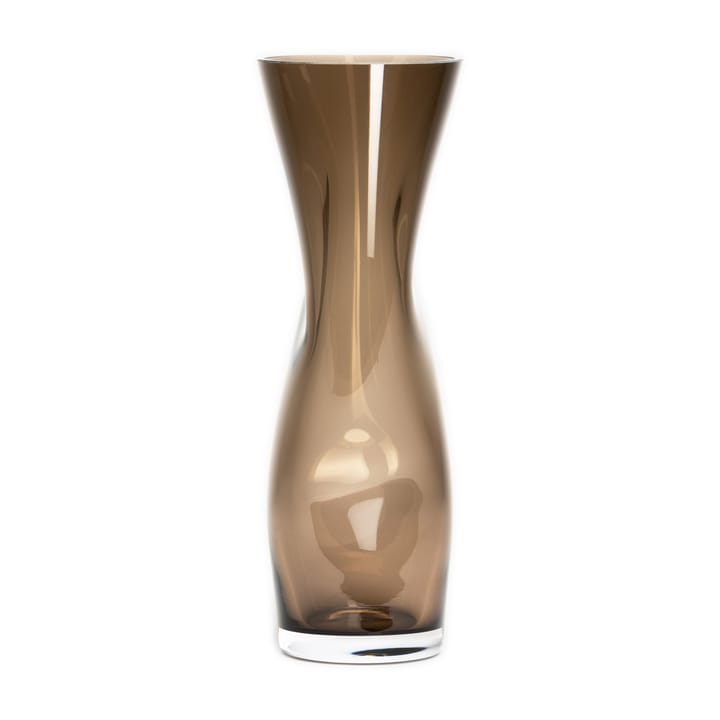 Squeeze vase 34 cm, Brun Orrefors