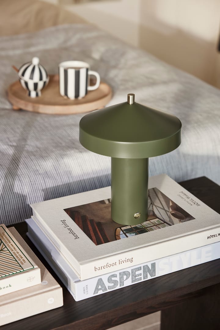 Hatto bordlampe 24,5 cm, Olive OYOY