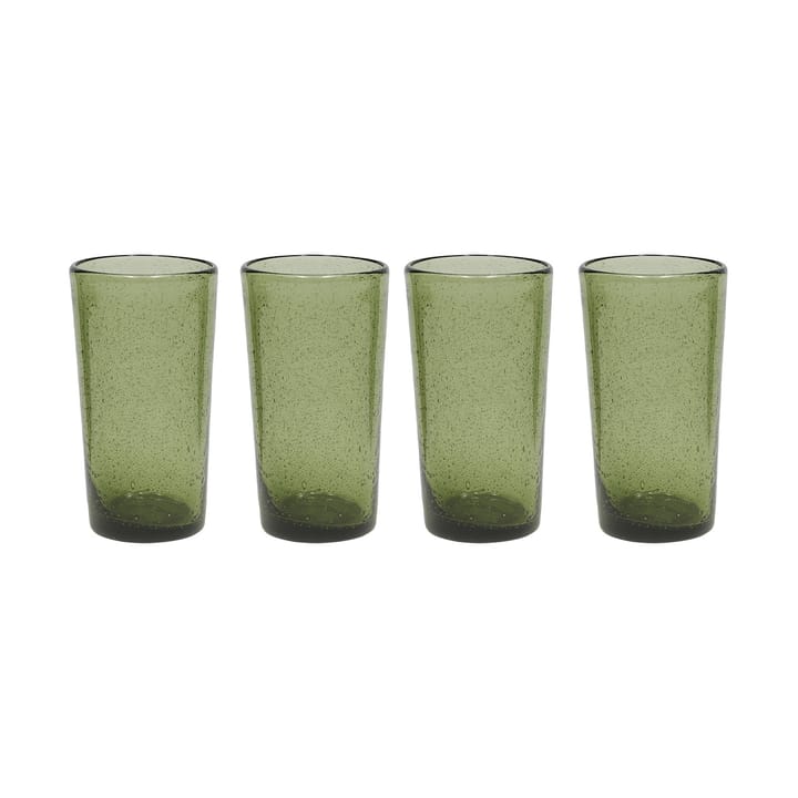 Kuki highball glas 4-pak, Green OYOY