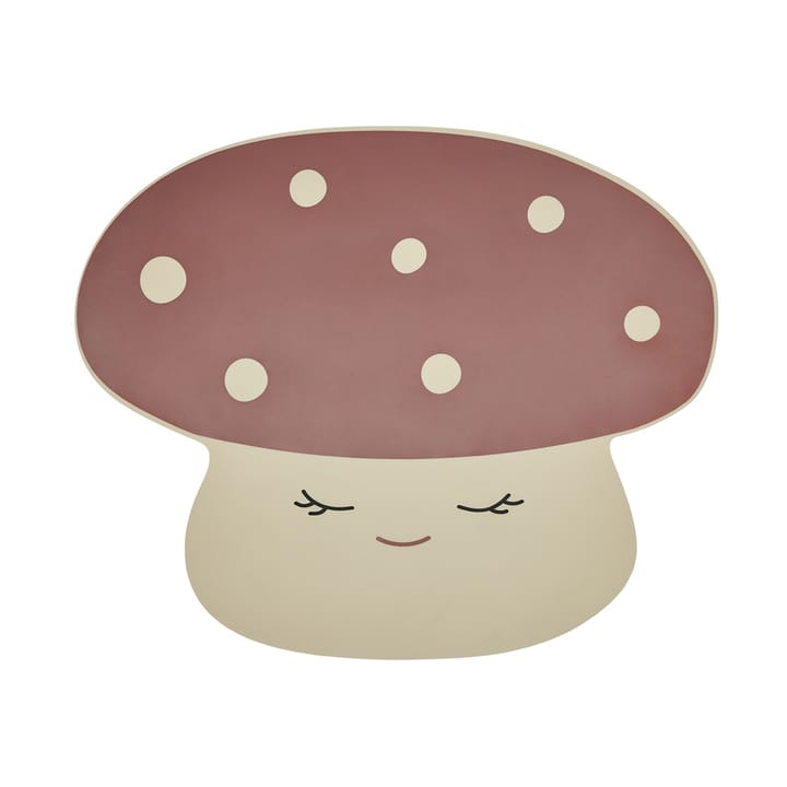 Mushroom dækkeserviet, Offwhite-red OYOY