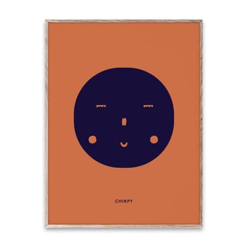 Chirpy Feeling plakat - 50x70 cm - Paper Collective