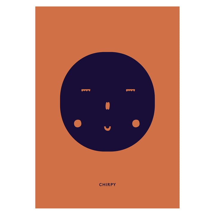 Chirpy Feeling plakat, 50x70 cm Paper Collective