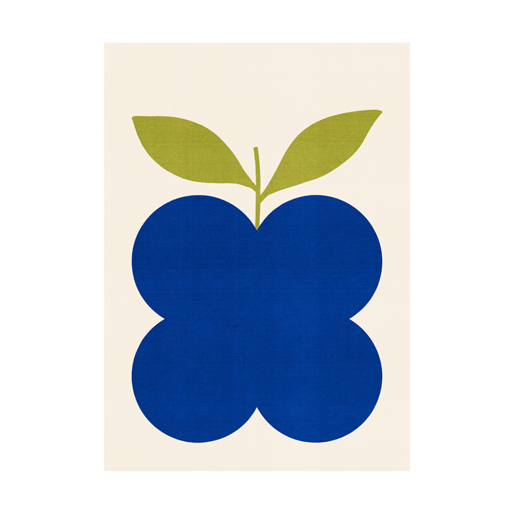 Indigo Fruit plakat, 30x40 cm Paper Collective