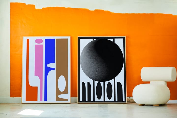 Moon plakat, 30x40 cm Paper Collective