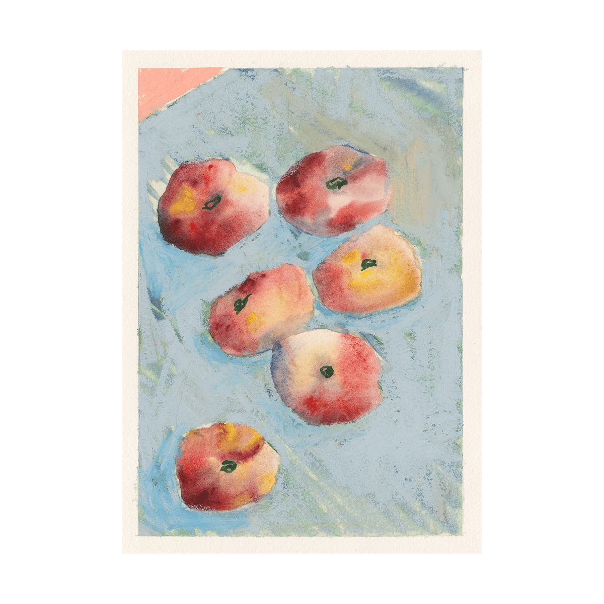 Paper Collective Peaches plakat 30×40 cm