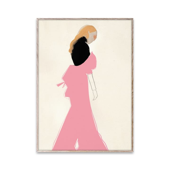 Pink Dress plakat, 30x40 cm Paper Collective