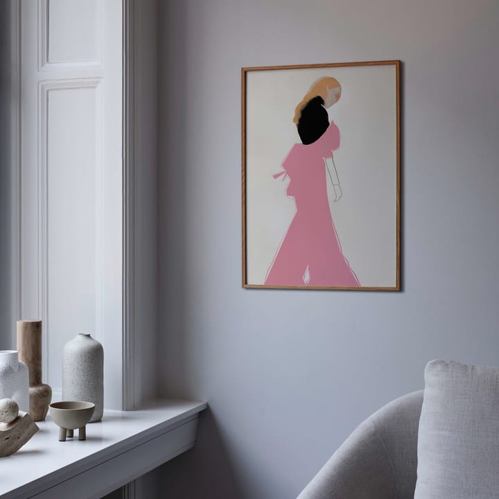 Pink Dress plakat, 50x70 cm Paper Collective