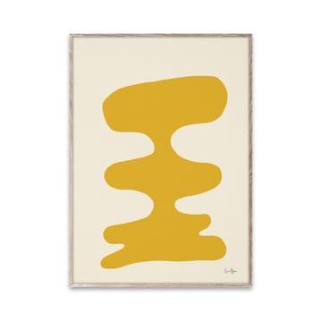 Soft Yellow plakat - 30x40 cm - Paper Collective