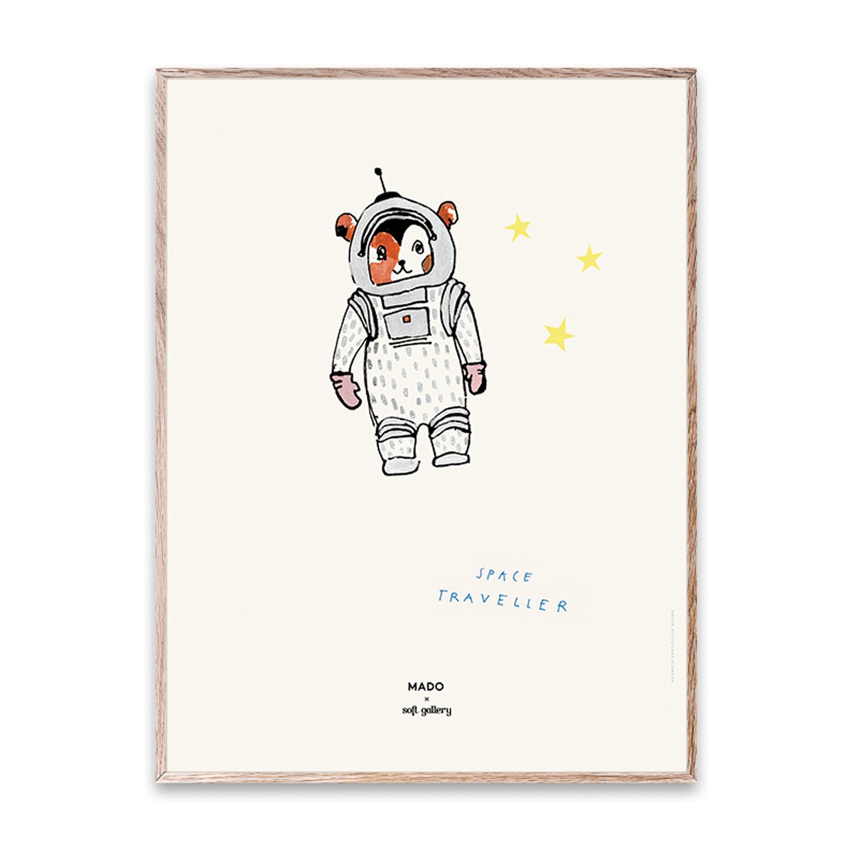 Paper Collective Space Traveller plakat 30×40 cm