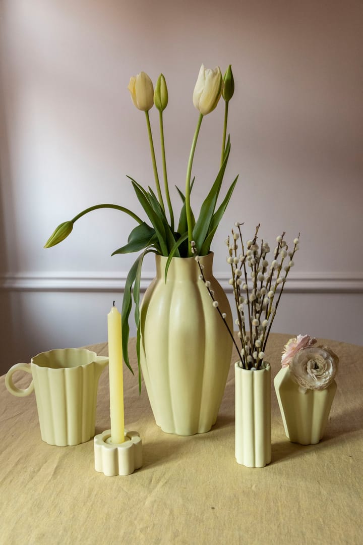 Birgit vase 35 cm, Pale Yellow PotteryJo