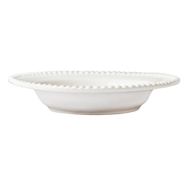 Daria dyb tallerken Ø26 cm 2-pak, Cotton white shiny PotteryJo