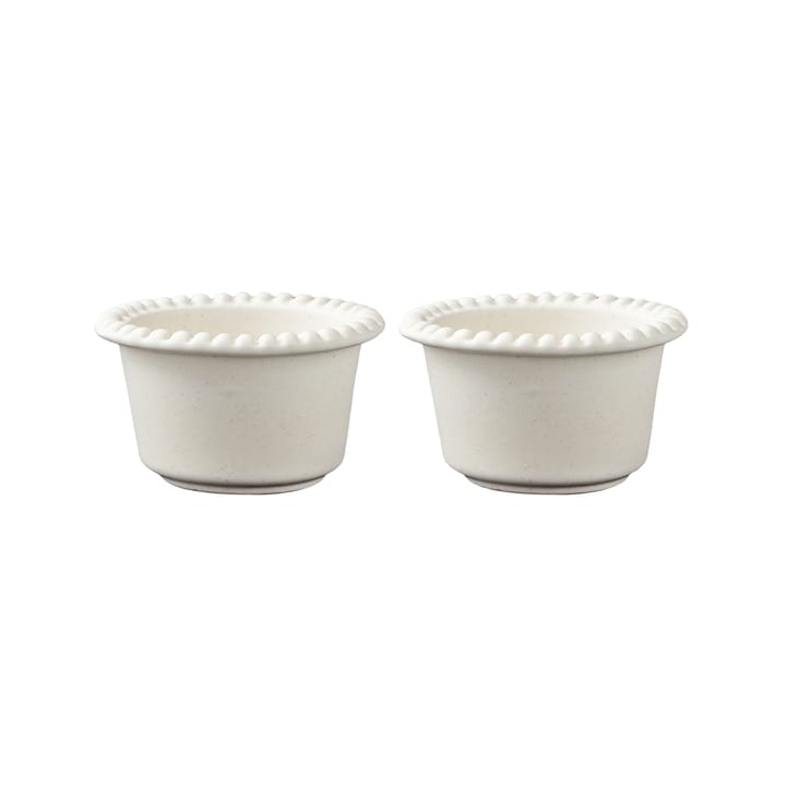 Daria lille skål Ø12 cm 2-pak, Cotton white PotteryJo