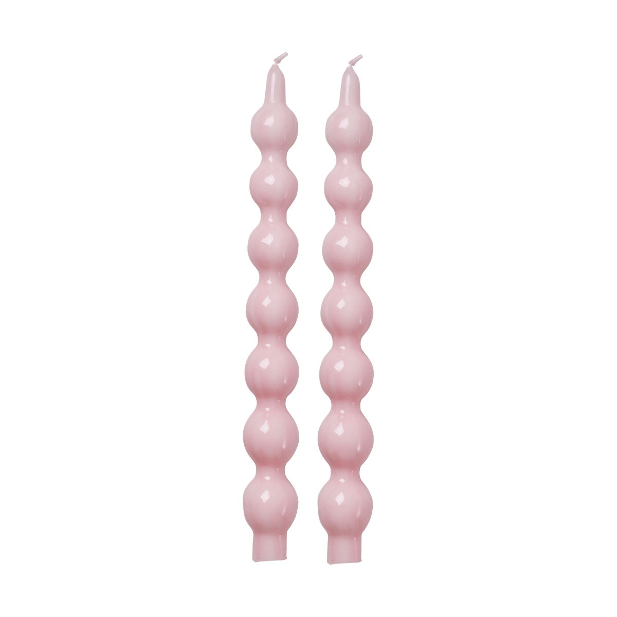 RICE Rice lys 30,2 cm 2-pak Soft pink