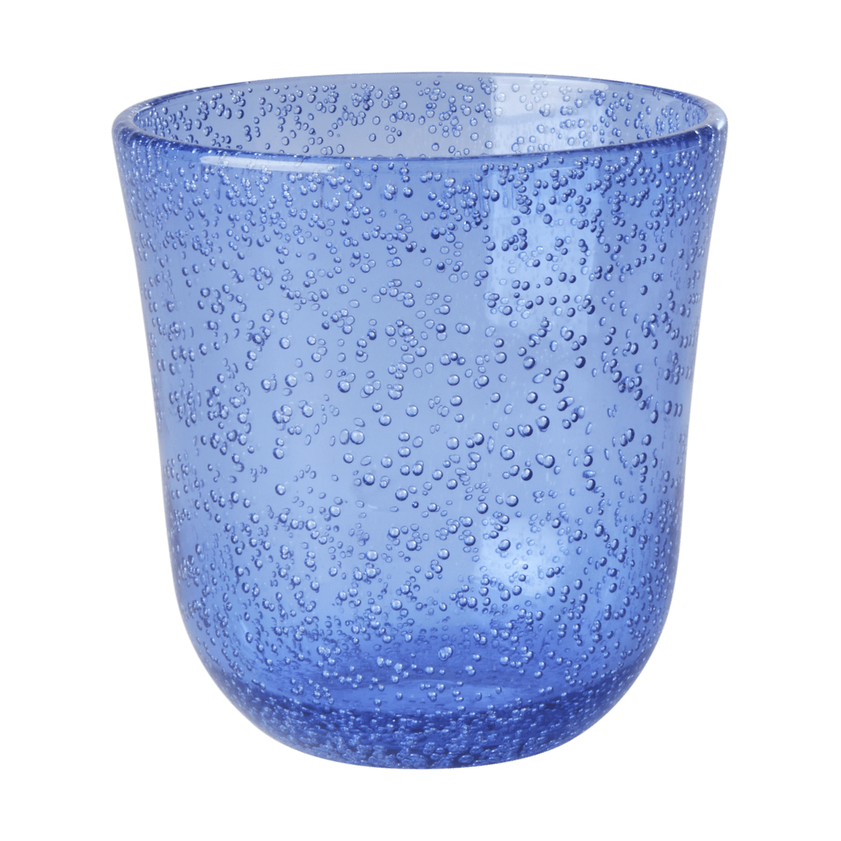 RICE Rice tumbler glas boble design akryl 41 cl Blue