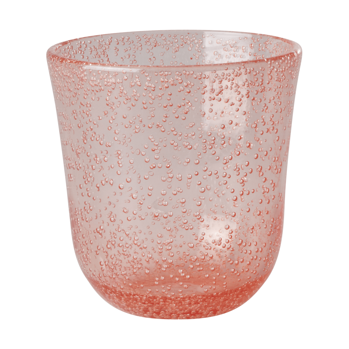 RICE Rice tumbler glas boble design akryl 41 cl Peach