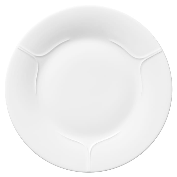 Pli Blanc tallerken 26 cm - Hvid - Rörstrand