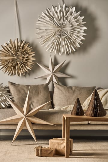 Bare adventsstjerne hvid - 60 cm - Scandi Living