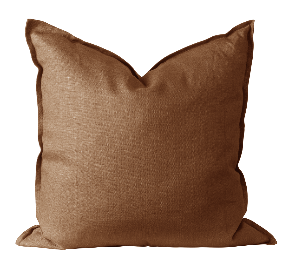 Scandi Living Calm pudebetræk hør 50×50 cm Almond Brown