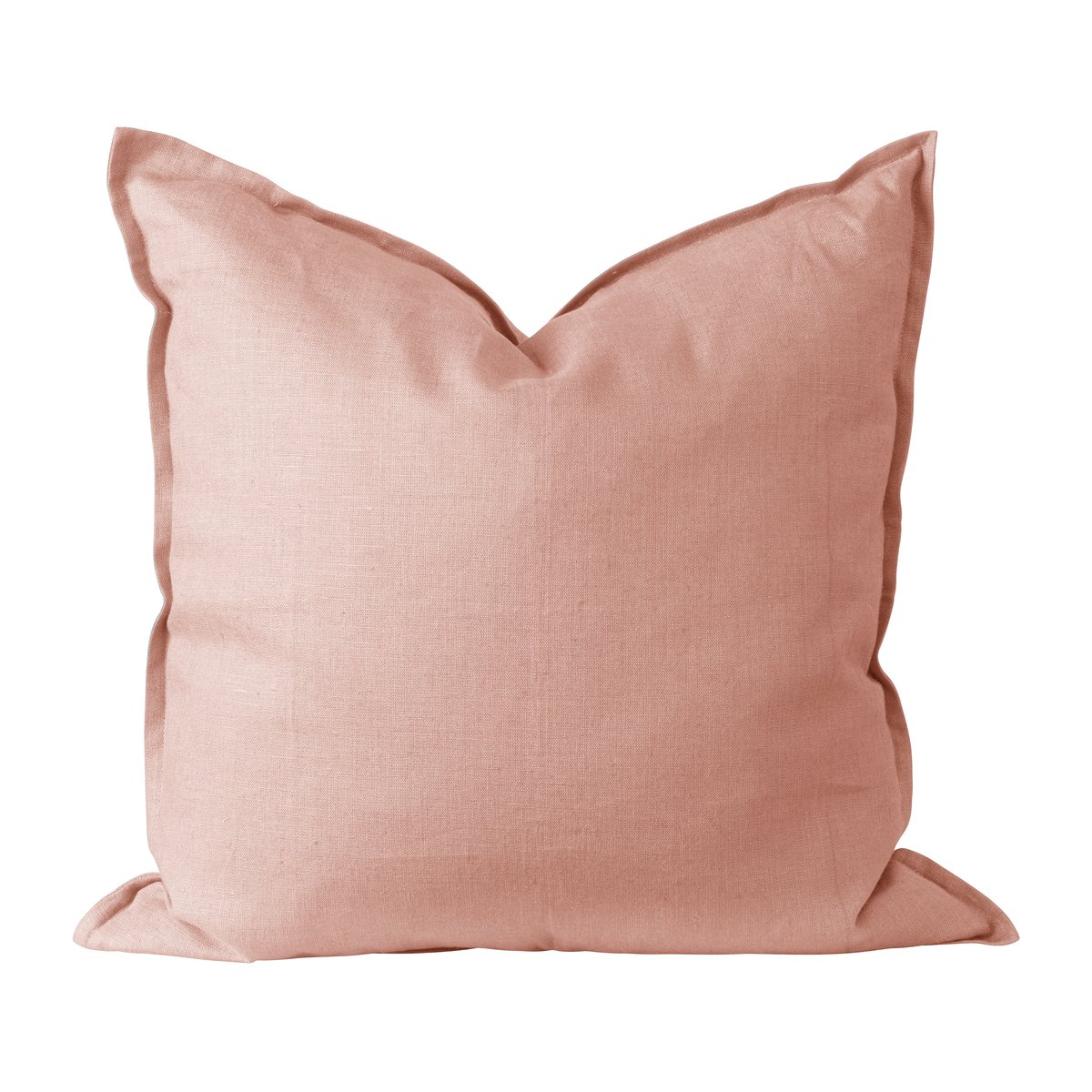 Scandi Living Calm pudebetræk hør 50×50 cm Dusty Rose